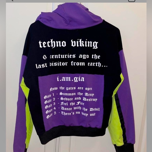 I.AM.GIA Texhno biking hoodie - Picture 2 of 3